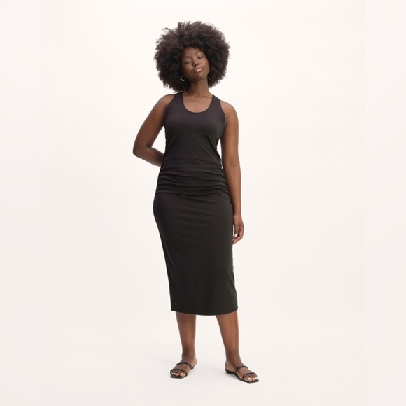 Everlane Dresses & Skirts - Everlane The Form Racerback Dress in Black size small new